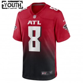 Maillot Enfant Atlanta Falcons Kyle Pitts 8 Nike Rouge 2021 NFL Draft